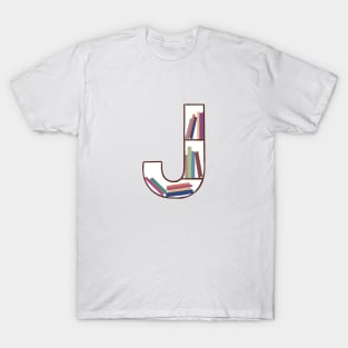 J Bookcase T-Shirt